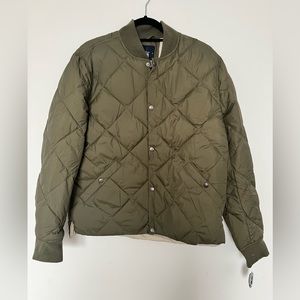 Lucky Brand men’s bomber quilted jacket